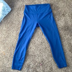 Royal blue Lululemon leggings!!